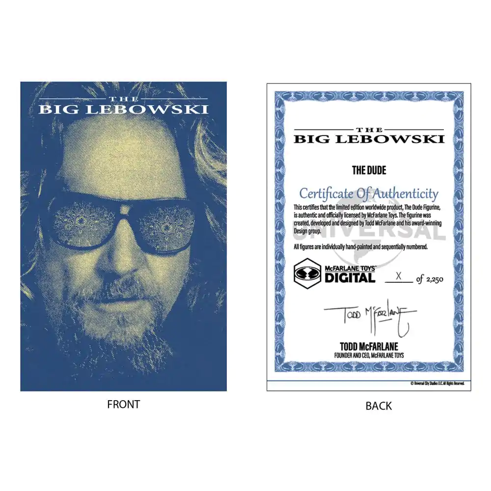 The Big Lebowski Movie Maniacs akční figurka The Dude (McFarlane Digital) 15 cm fotografii produktu