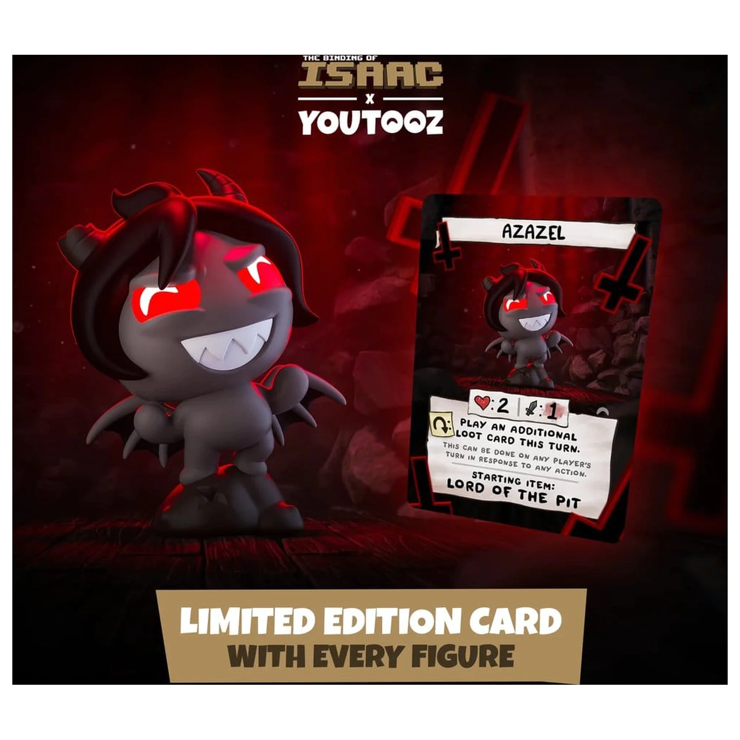 The Binding of Isaac vinylová figurka Azazel 9 cm fotografii produktu
