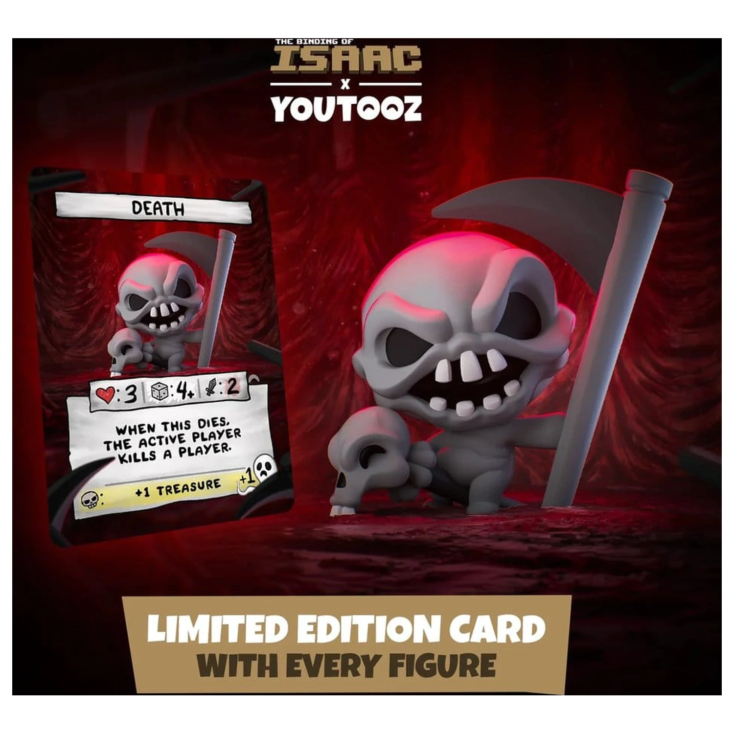 The Binding of Isaac vinylová figurka Death 8 cm fotografii produktu