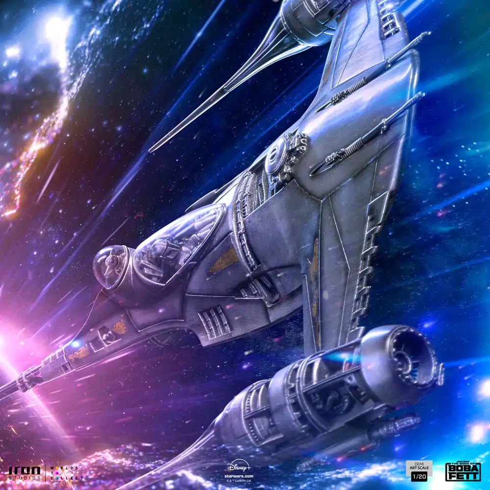 The Book of Boba Fett Demi Art Scale Socha 1/20 Mando's N-1 Starfighter 60 cm fotografii produktu