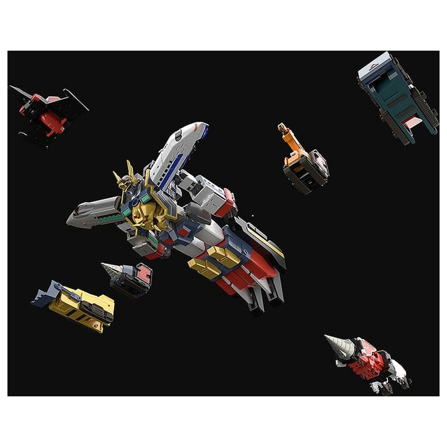 The Brave Express Might Gaine The Gattai Action Figure Might Kaiser (re-run) 25 cm fotografii produktu