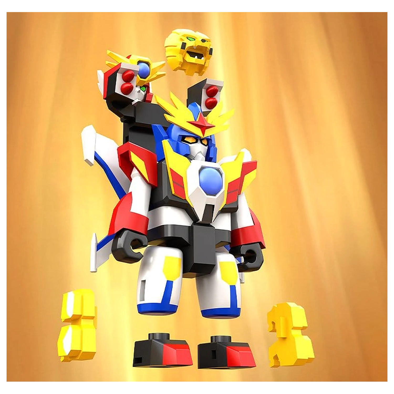 The Brave Fighter of Legend Da-Garn Brickroid Akční figurka Da-Garn X 5 cm fotografii produktu