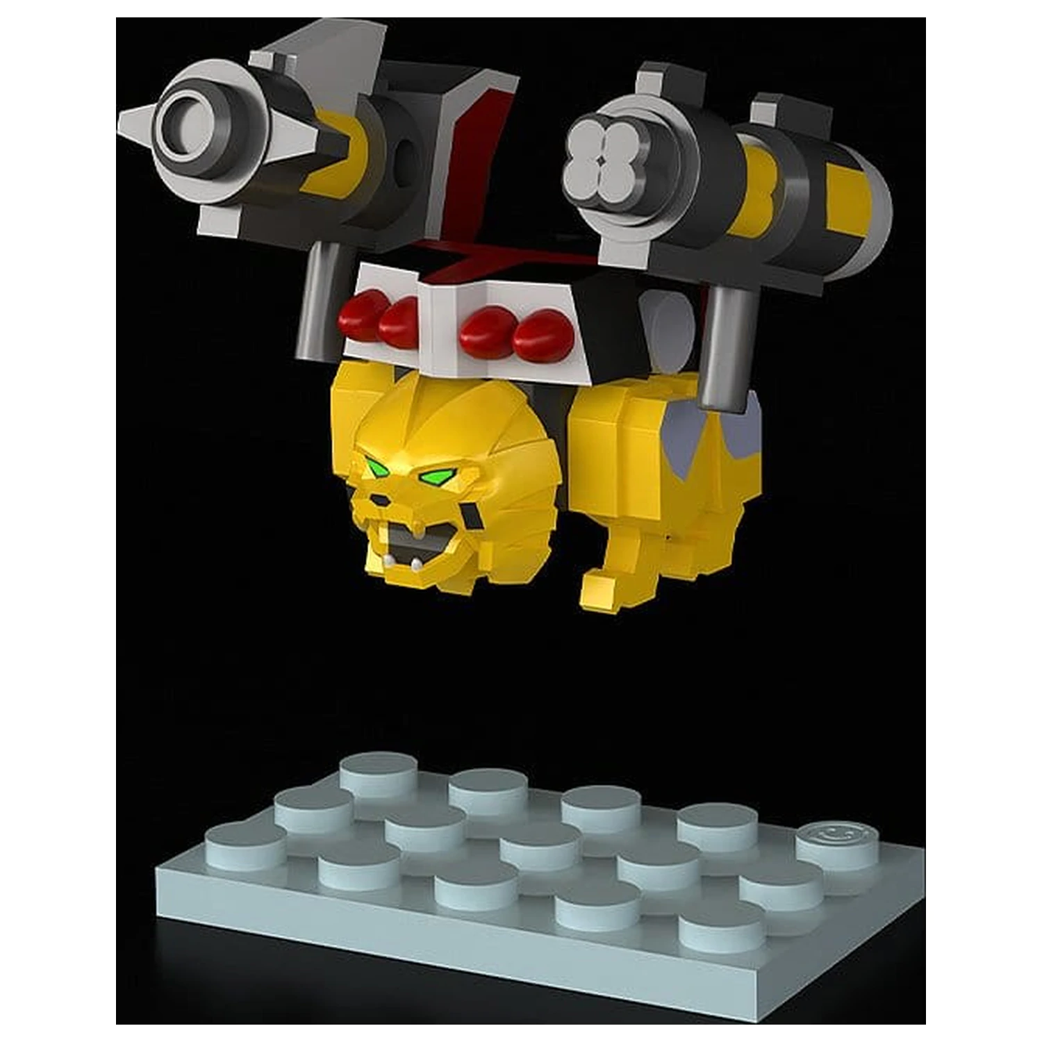 The Brave Fighter of Legend Da-Garn Brickroid Akční figurka Ga-Orn (Animal Mode) 2 cm fotografii produktu