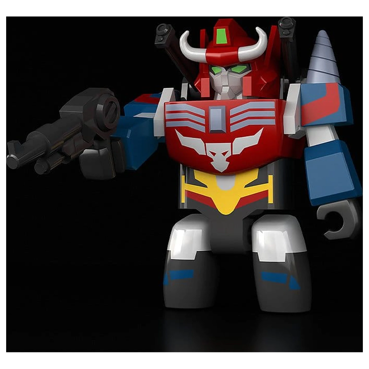 The Brave Fighter of Legend Da-Garn Brickroid Akční figurka Land Bison 5 cm fotografii produktu