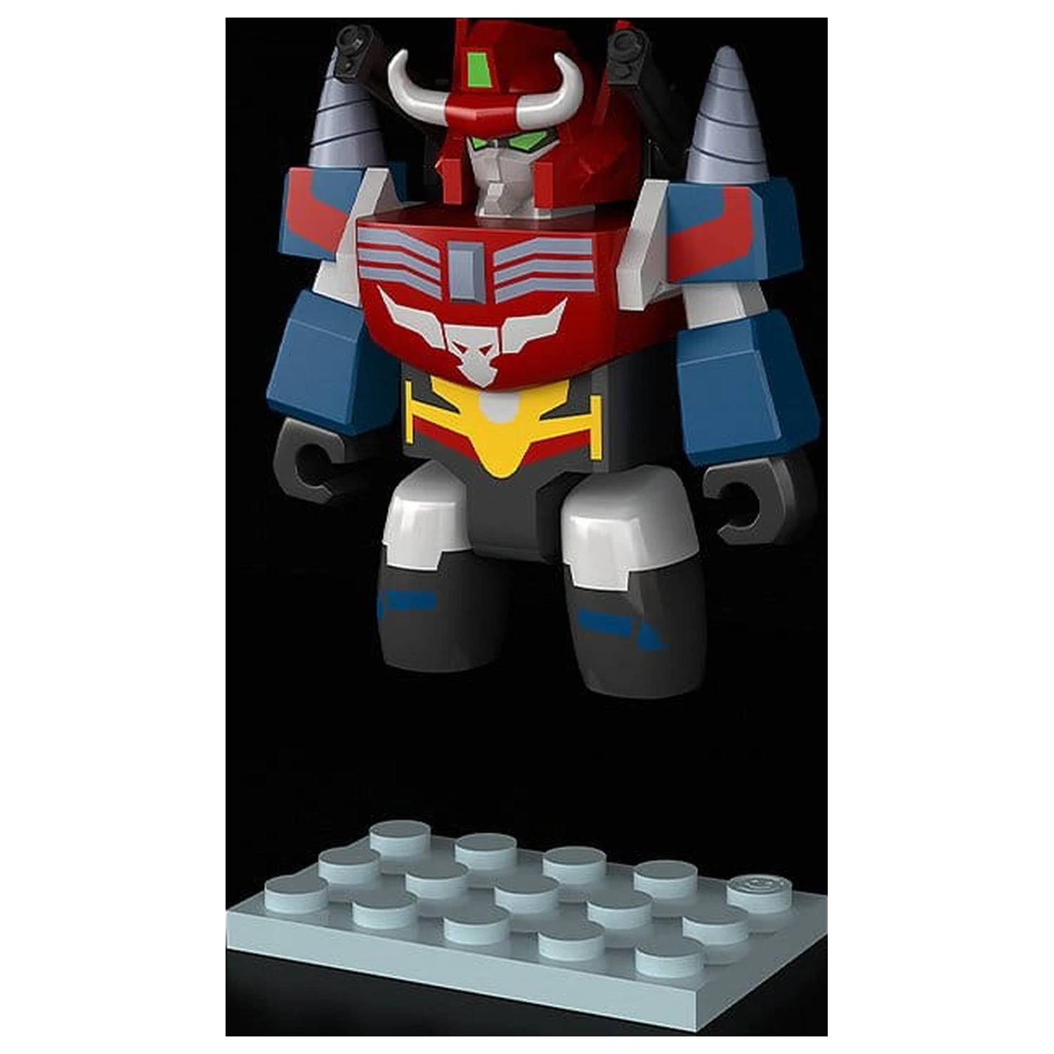 The Brave Fighter of Legend Da-Garn Brickroid Akční figurka Land Bison 5 cm fotografii produktu