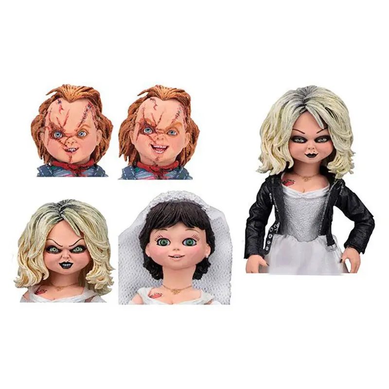 The Bride of Chucky Tiffany & Chucky figurka 10 cm fotografii produktu