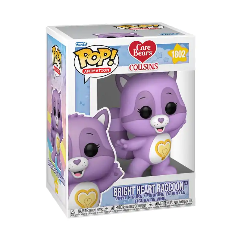 The Care Bears Funko POP! Animation vinylová figurka Bright Heart Raccoon 9 cm fotografii produktu