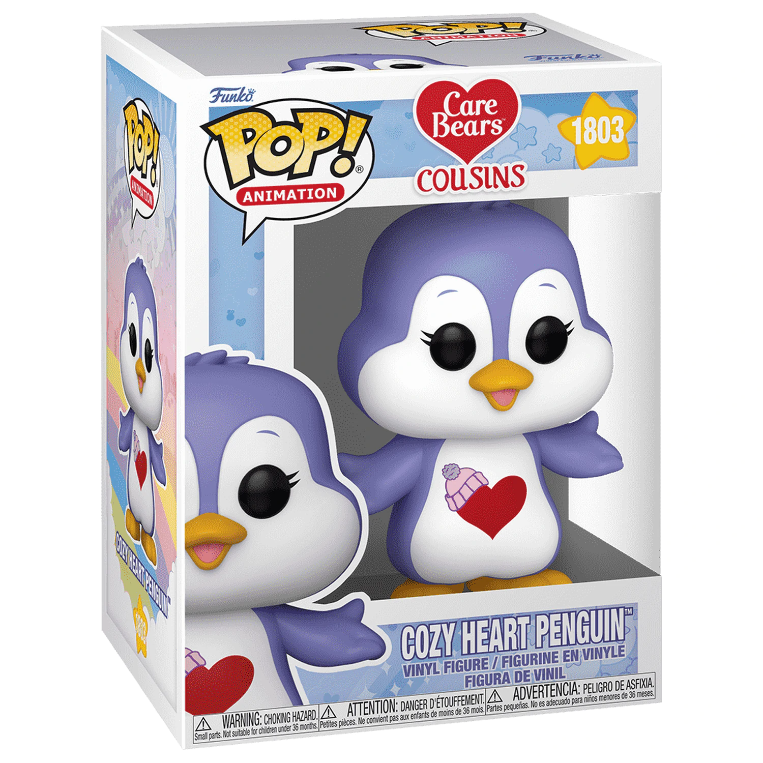 The Care Bears Funko POP! Animation vinylová figurka Cozy Heart Penguin 9 cm fotografii produktu
