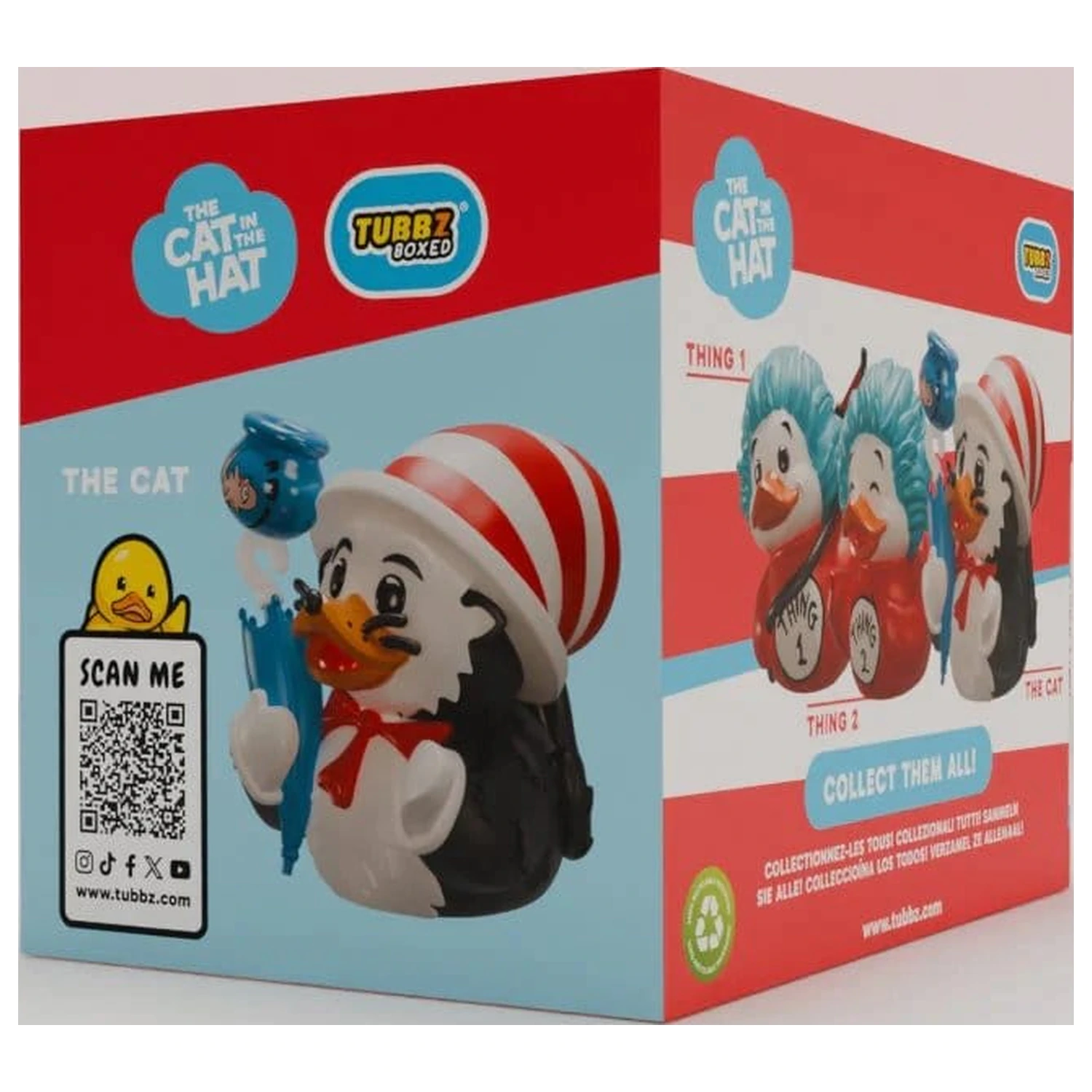 The Cat in the Hat Tubbz PVC figurka v krabici edice 10 cm fotografii produktu