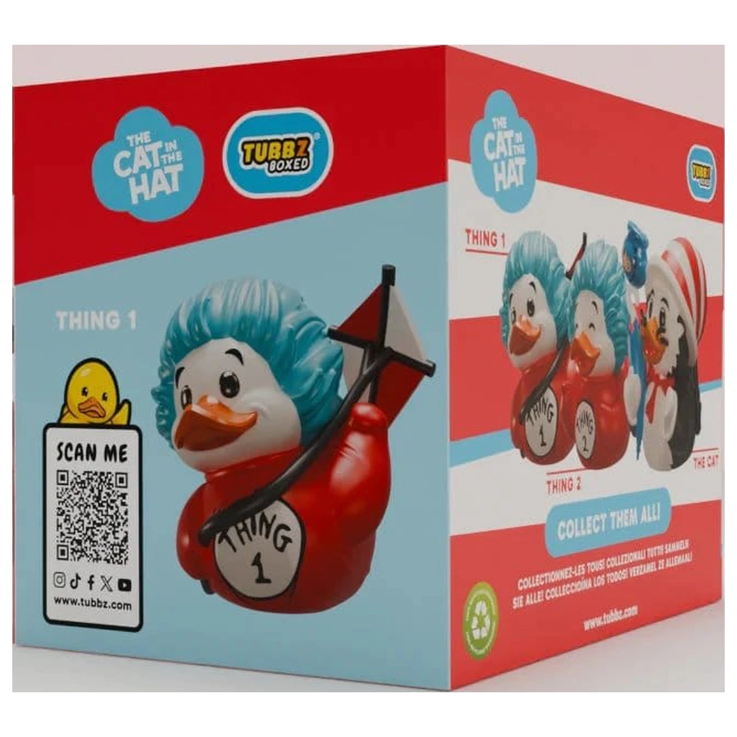 The Cat in the Hat Tubbz PVC figurka Thing 1 Boxed Edition 10 cm fotografii produktu