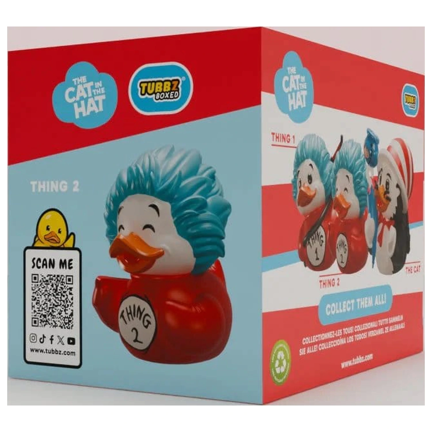 The Cat in the Hat Tubbz PVC figurka Thing 2 Boxed Edition 10 cm fotografii produktu