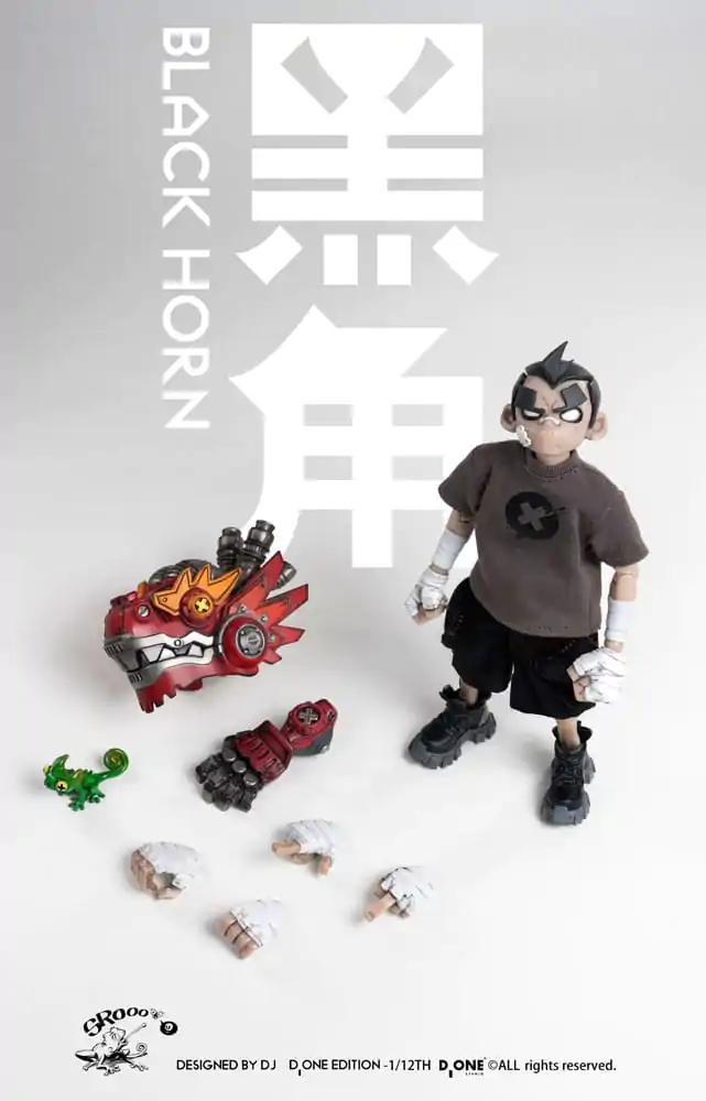 The Circle akční figurka Kit 1/12 Black Horn Year of the Loong Limited Edition 16 cm fotografii produktu