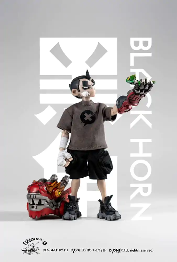 The Circle akční figurka Kit 1/12 Black Horn Year of the Loong Limited Edition 16 cm fotografii produktu