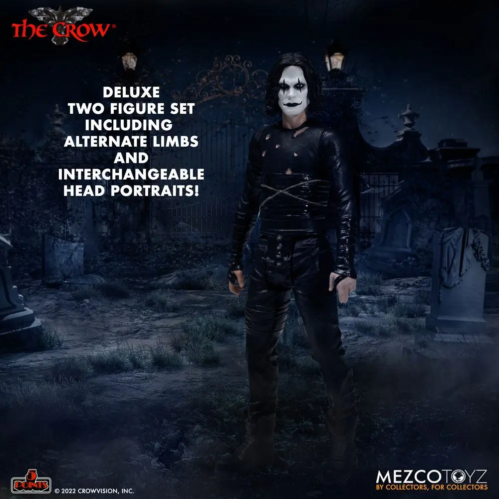The Crow 5 Points The Crow Deluxe sada figurek 9 cm fotografii produktu