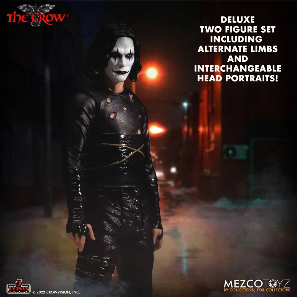 The Crow 5 Points The Crow Deluxe sada figurek 9 cm fotografii produktu