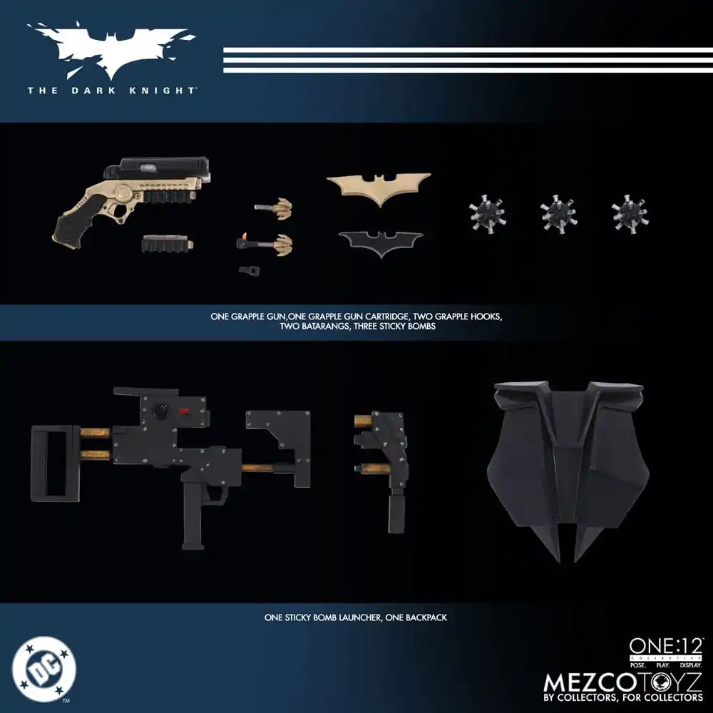 The Dark Knight Akční figurka 1/12 Batman 17 cm fotografii produktu
