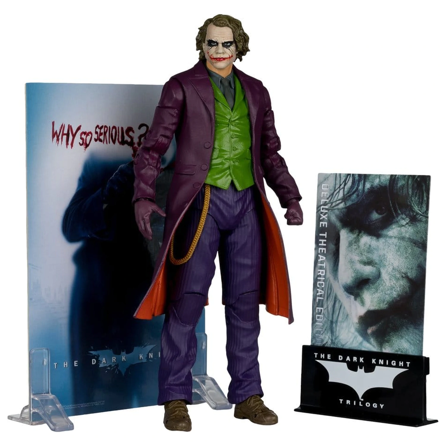 The Dark Knight DC Multiverse Deluxe Theatrical Edition Akční figurka Joker 18 cm fotografii produktu
