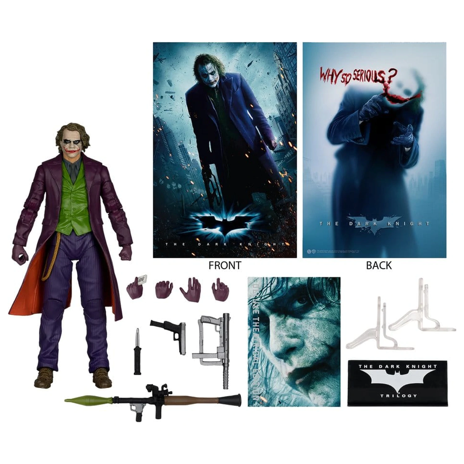 The Dark Knight DC Multiverse Deluxe Theatrical Edition Akční figurka Joker 18 cm fotografii produktu