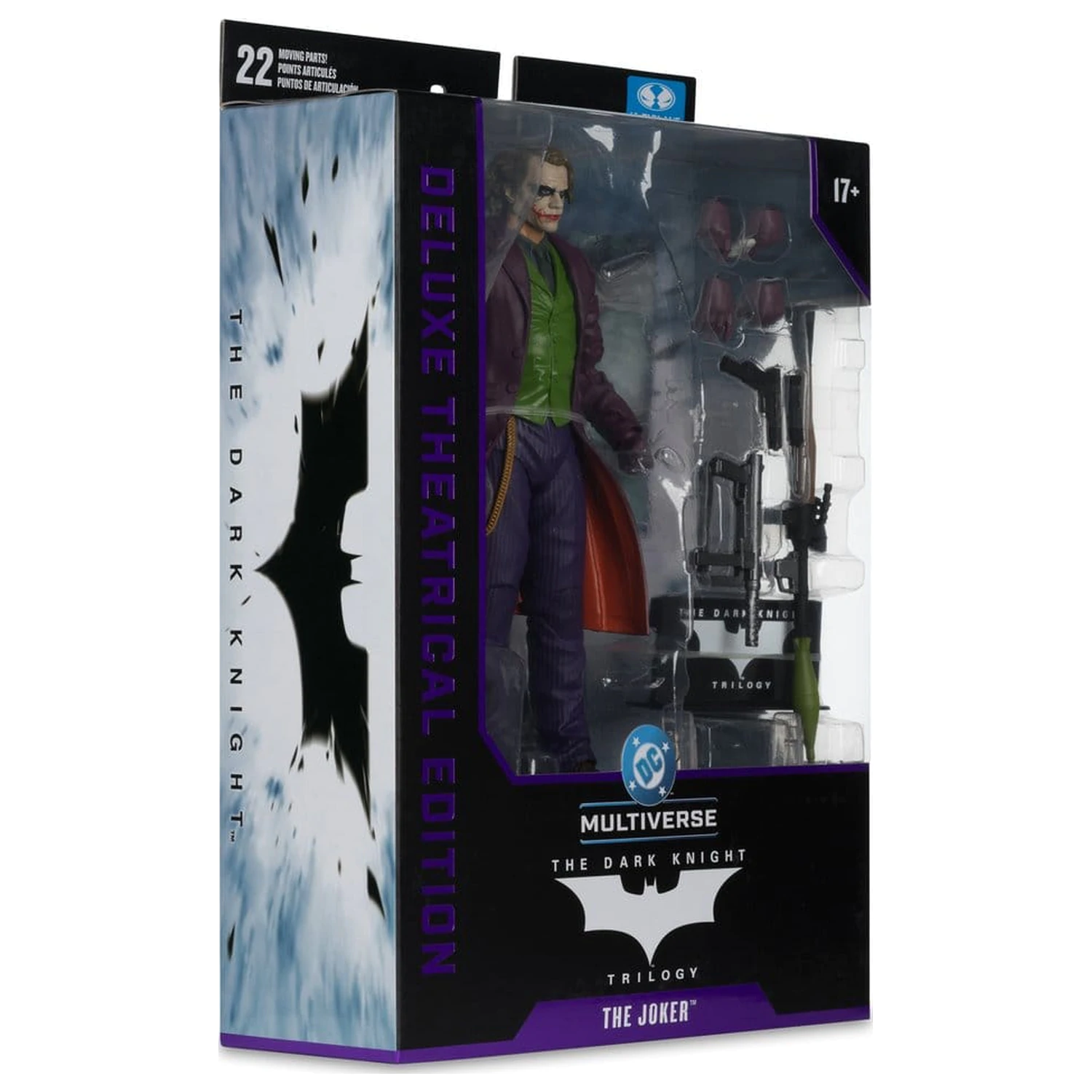 The Dark Knight DC Multiverse Deluxe Theatrical Edition Akční figurka Joker 18 cm fotografii produktu