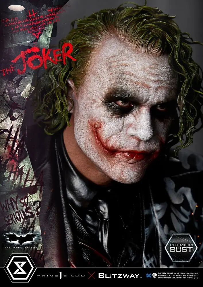 The Dark Knight Premium Busta The Joker 26 cm fotografii produktu