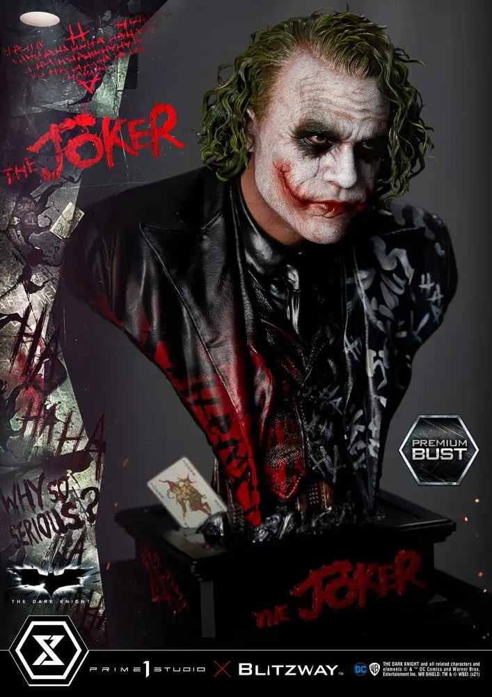 The Dark Knight Premium Busta The Joker 26 cm fotografii produktu