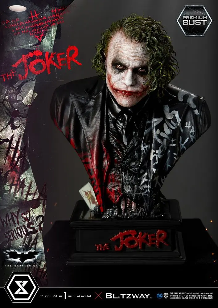 The Dark Knight Premium Busta The Joker 26 cm fotografii produktu