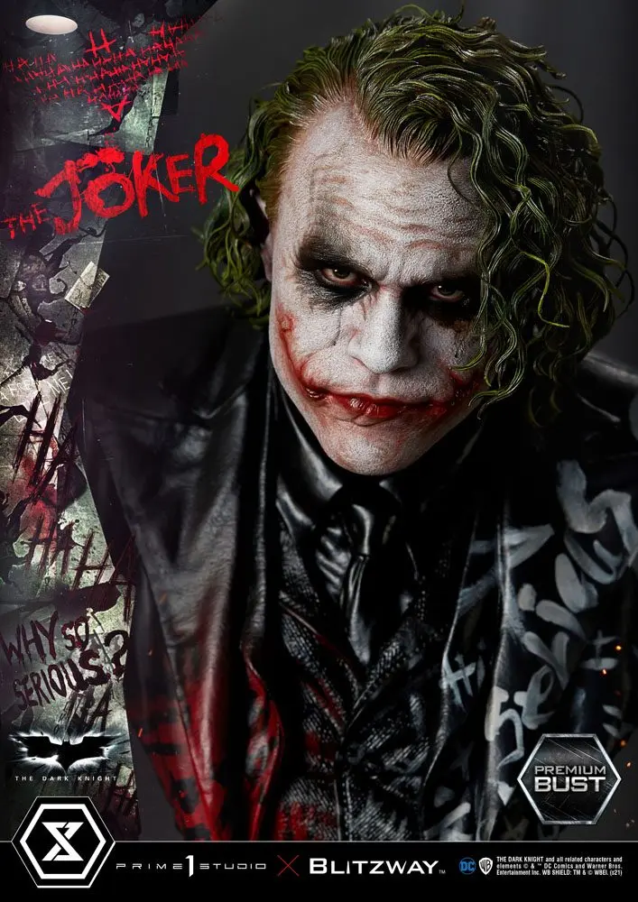 The Dark Knight Premium Busta The Joker 26 cm fotografii produktu