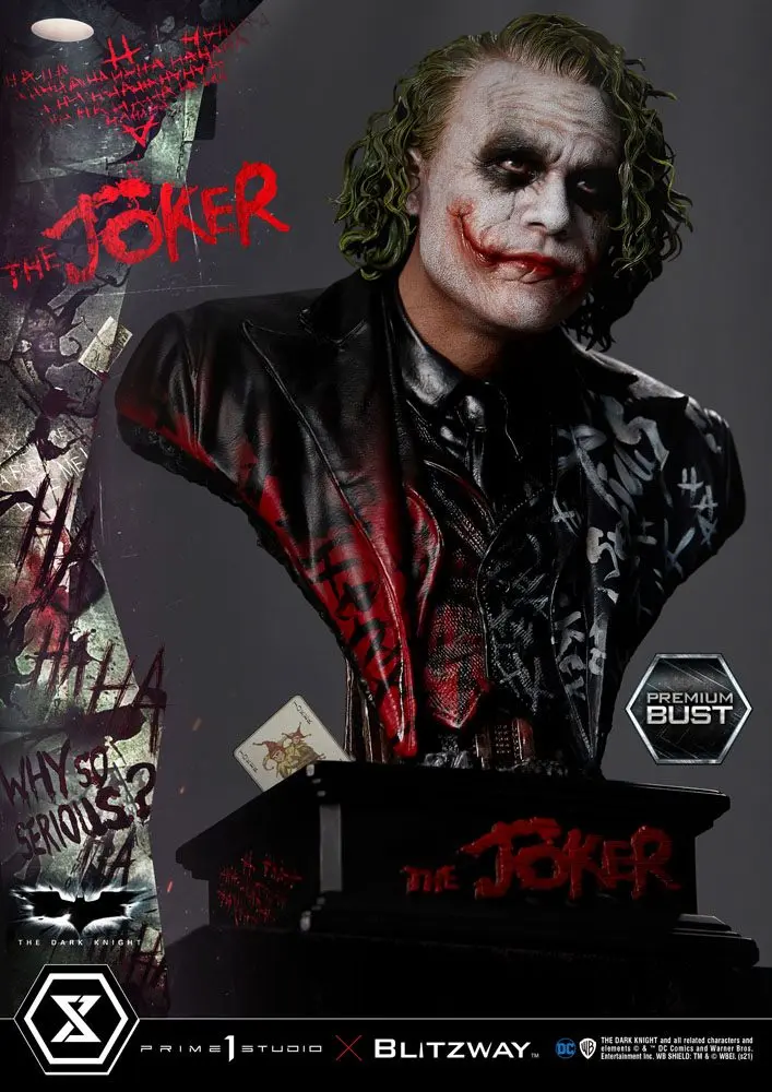 The Dark Knight Premium Busta The Joker 26 cm fotografii produktu