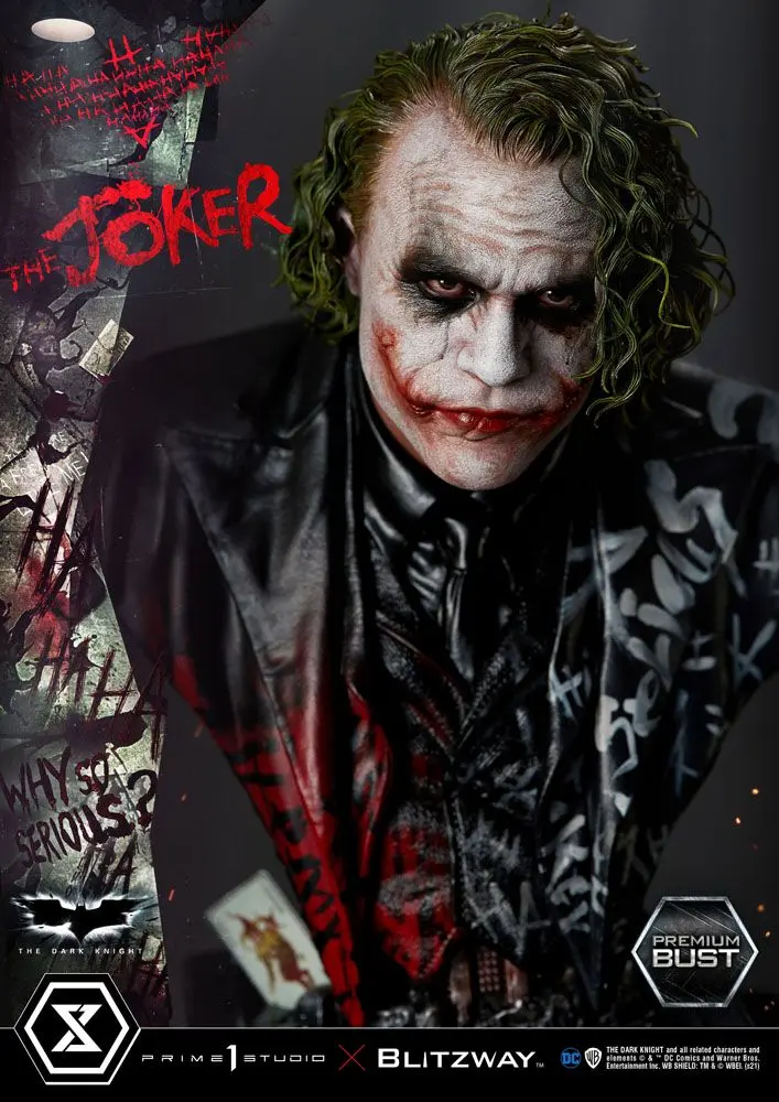 The Dark Knight Premium Busta The Joker 26 cm fotografii produktu