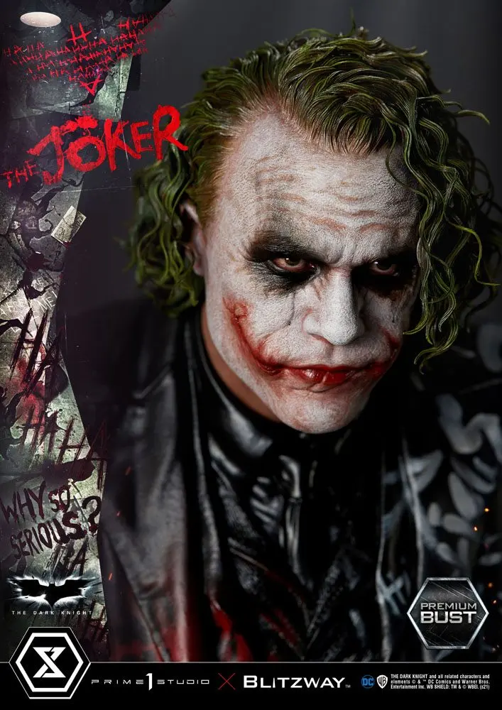 The Dark Knight Premium Busta The Joker 26 cm fotografii produktu