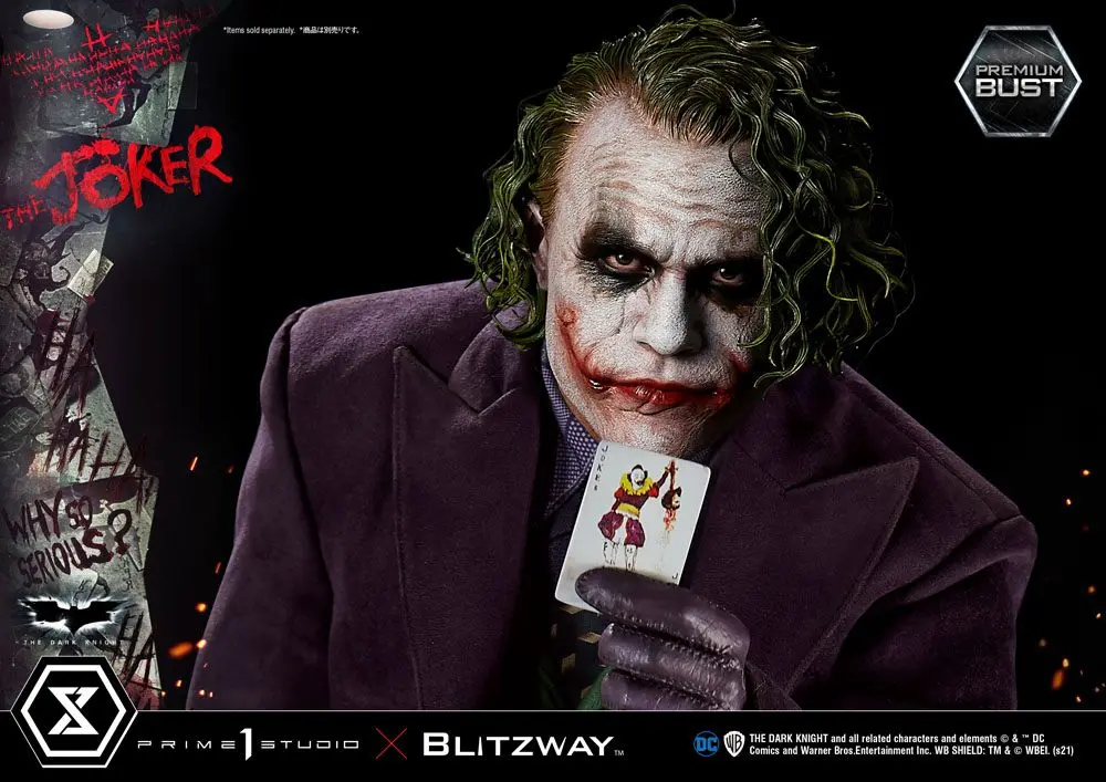 The Dark Knight Premium Busta The Joker 26 cm fotografii produktu