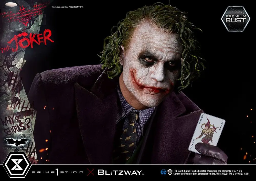 The Dark Knight Premium Busta The Joker 26 cm fotografii produktu