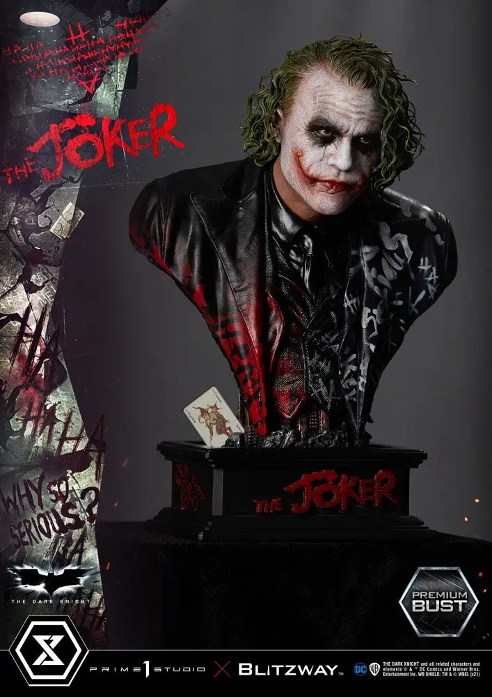 The Dark Knight Premium Busta The Joker 26 cm fotografii produktu