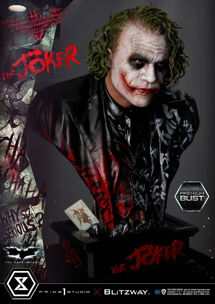 The Dark Knight Premium Busta The Joker 26 cm fotografii produktu