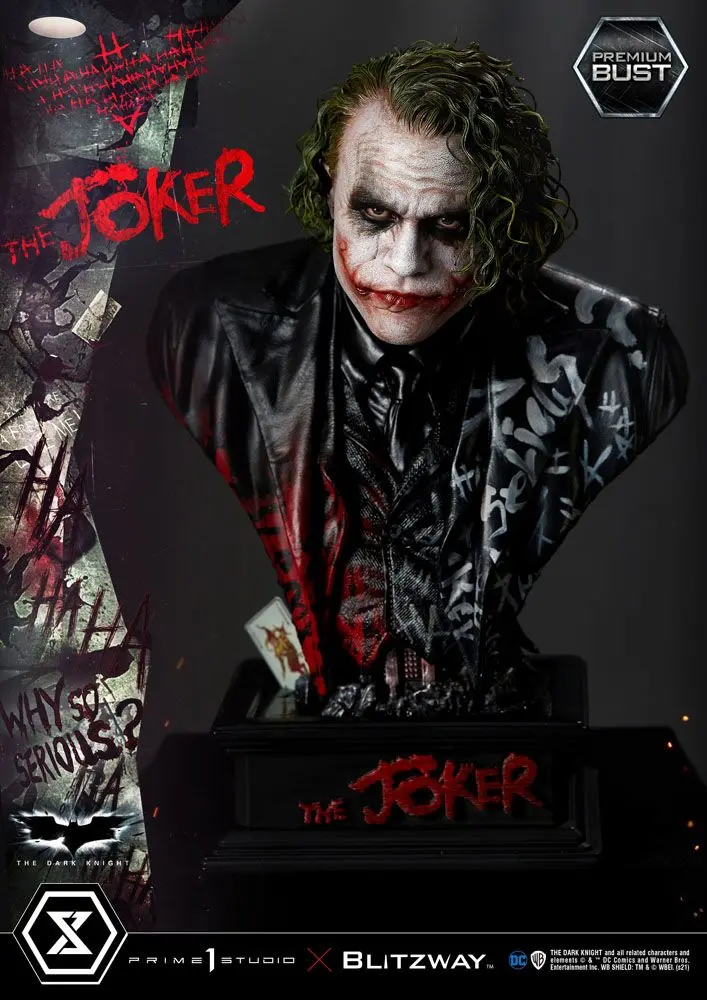 The Dark Knight Premium Busta The Joker 26 cm fotografii produktu