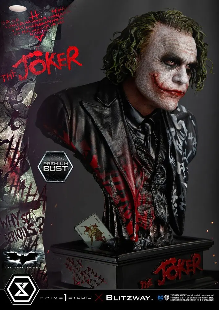 The Dark Knight Premium Busta The Joker 26 cm fotografii produktu