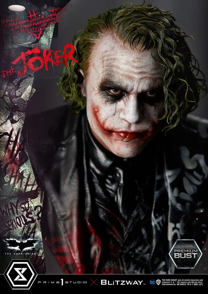 The Dark Knight Premium Busta The Joker 26 cm fotografii produktu