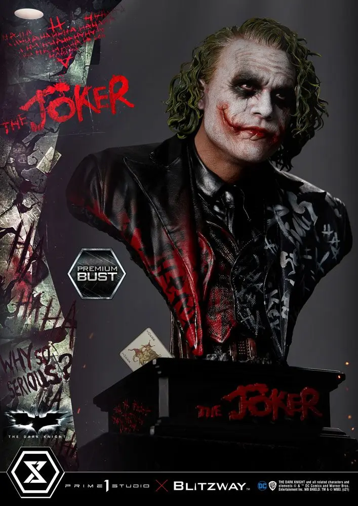 The Dark Knight Premium Busta The Joker 26 cm fotografii produktu