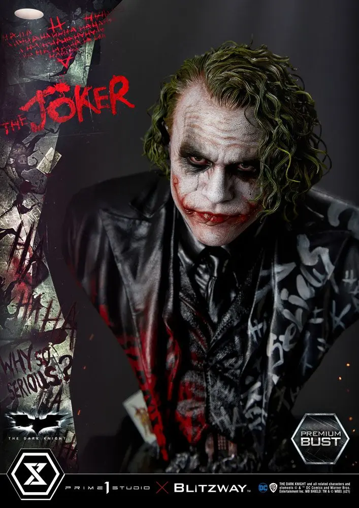 The Dark Knight Premium Busta The Joker 26 cm fotografii produktu