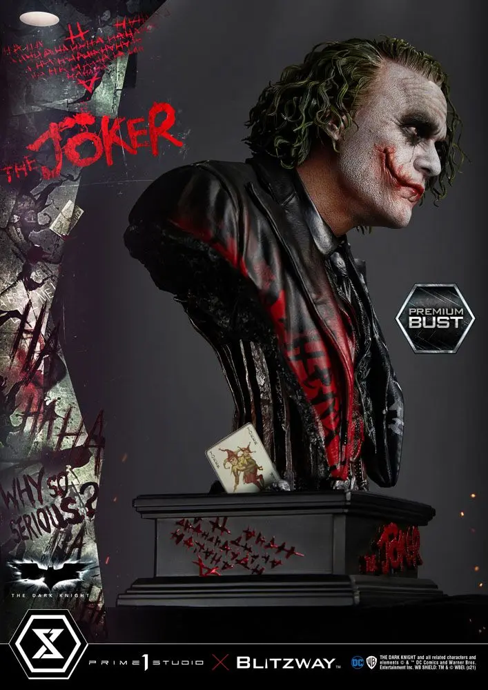 The Dark Knight Premium Busta The Joker 26 cm fotografii produktu