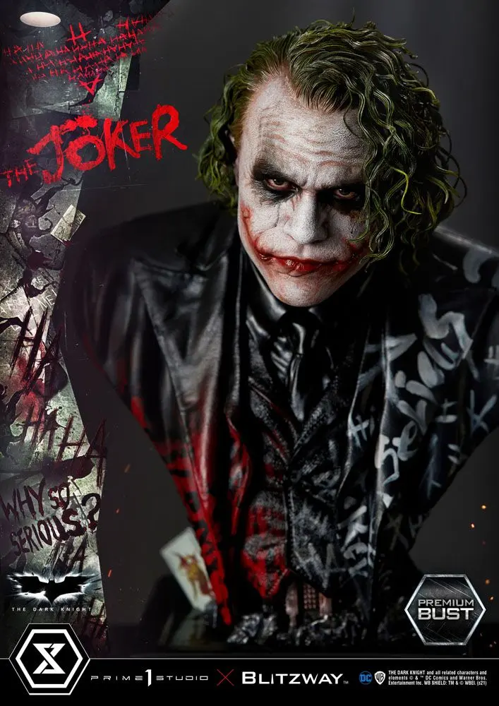 The Dark Knight Premium Busta The Joker 26 cm fotografii produktu