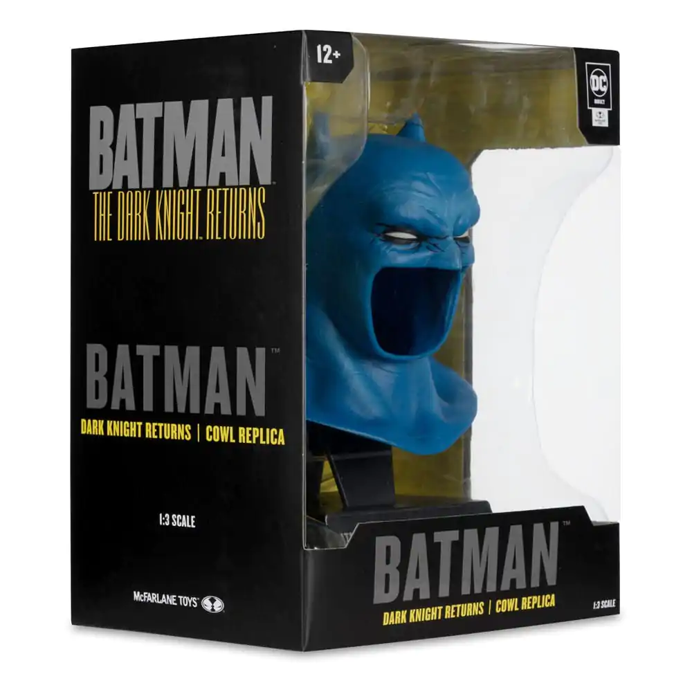 The Dark Knight Returns DC Direct Mini Replica 1/3 Batman Cowl 19 cm, Mini Replika 1/3 Batmanovy Kukly fotografii produktu