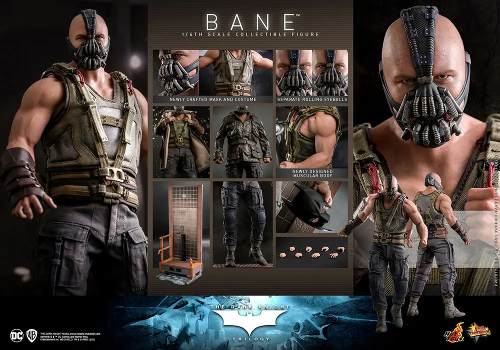The Dark Knight Trilogy Movie Masterpiece akční figurka 1/6 Bane 31 cm fotografii produktu