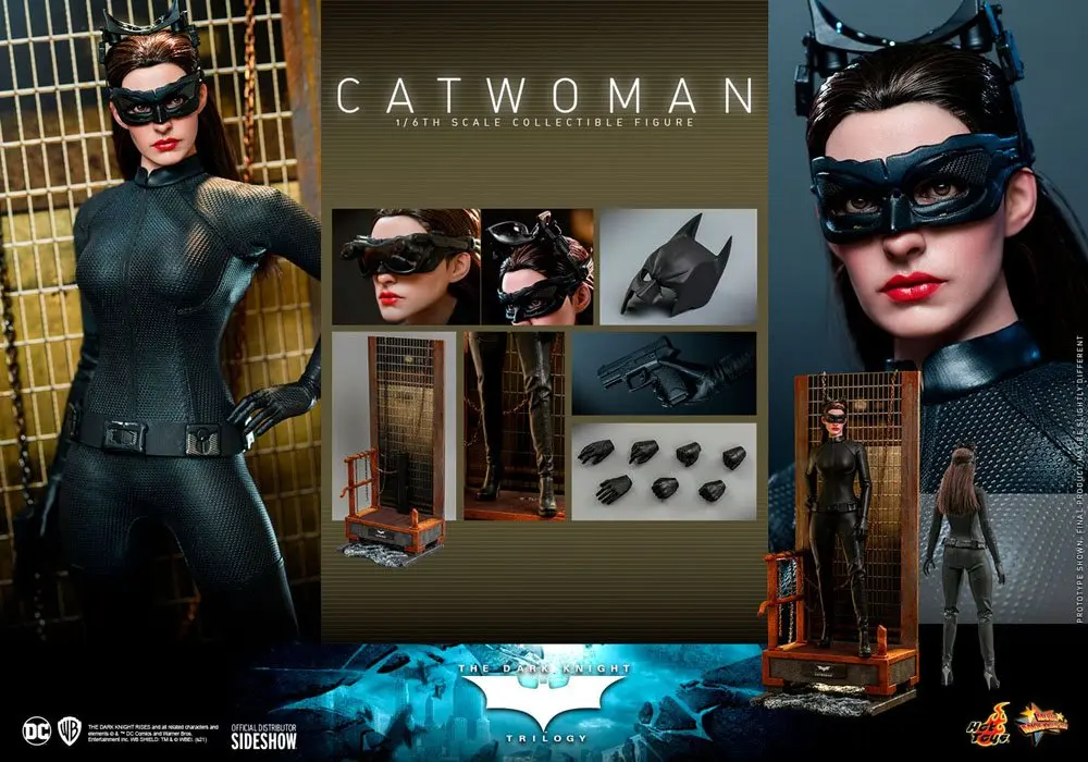 The Dark Knight Trilogy Movie Masterpiece akční figurka 1/6 Catwoman 29 cm fotografii produktu