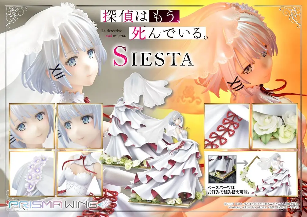 The Detective Is Already Dead Prisma Wing PVC socha 1/7 Siesta 23 cm fotografii produktu