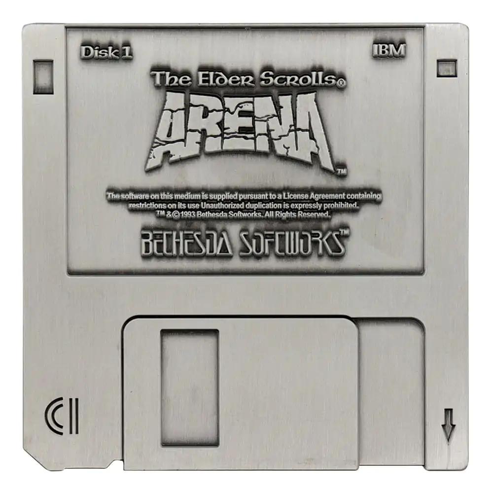 The Elder Scrolls Replica Arena Floppy Disk Limited Edition – Replika diskety limitované edice fotografii produktu