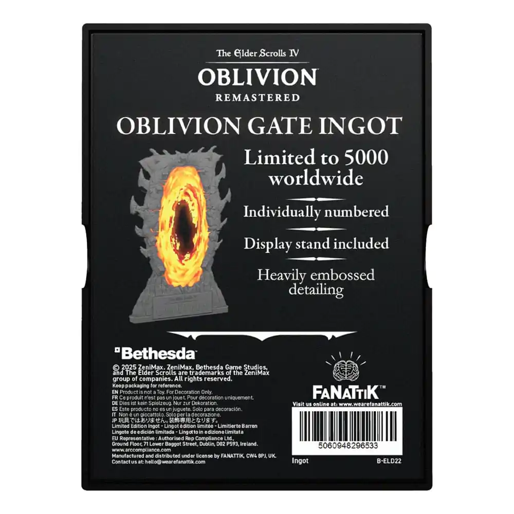 The Elder Scrolls IV: Oblivion Ingot Gates fotografii produktu
