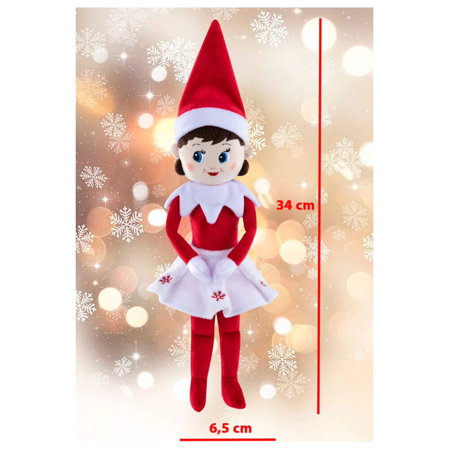 The Elf On the Shelf Elf Girl plyšová hračka 34 cm fotografii produktu