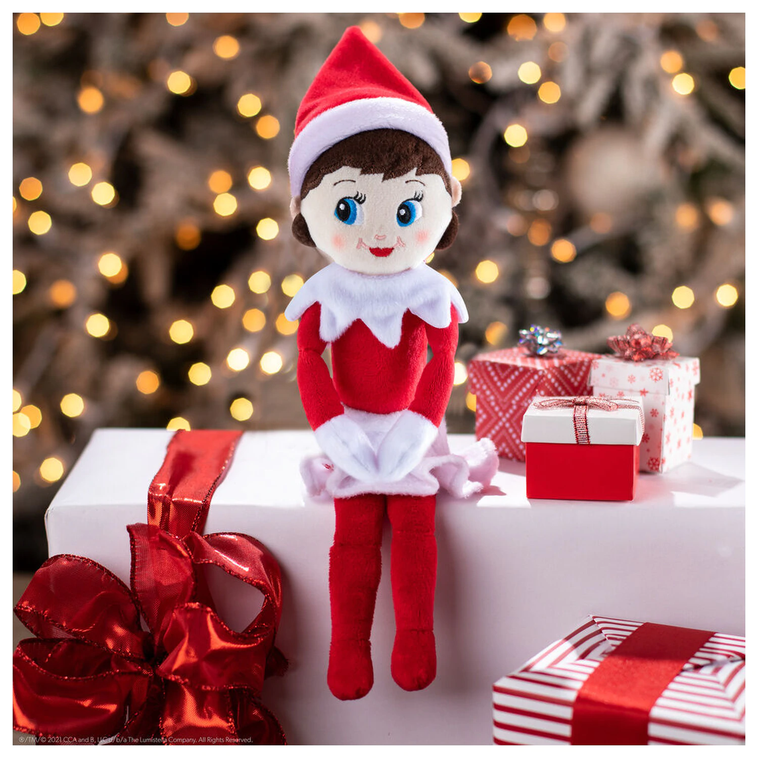 The Elf On the Shelf Elf Girl plyšová hračka 34 cm fotografii produktu