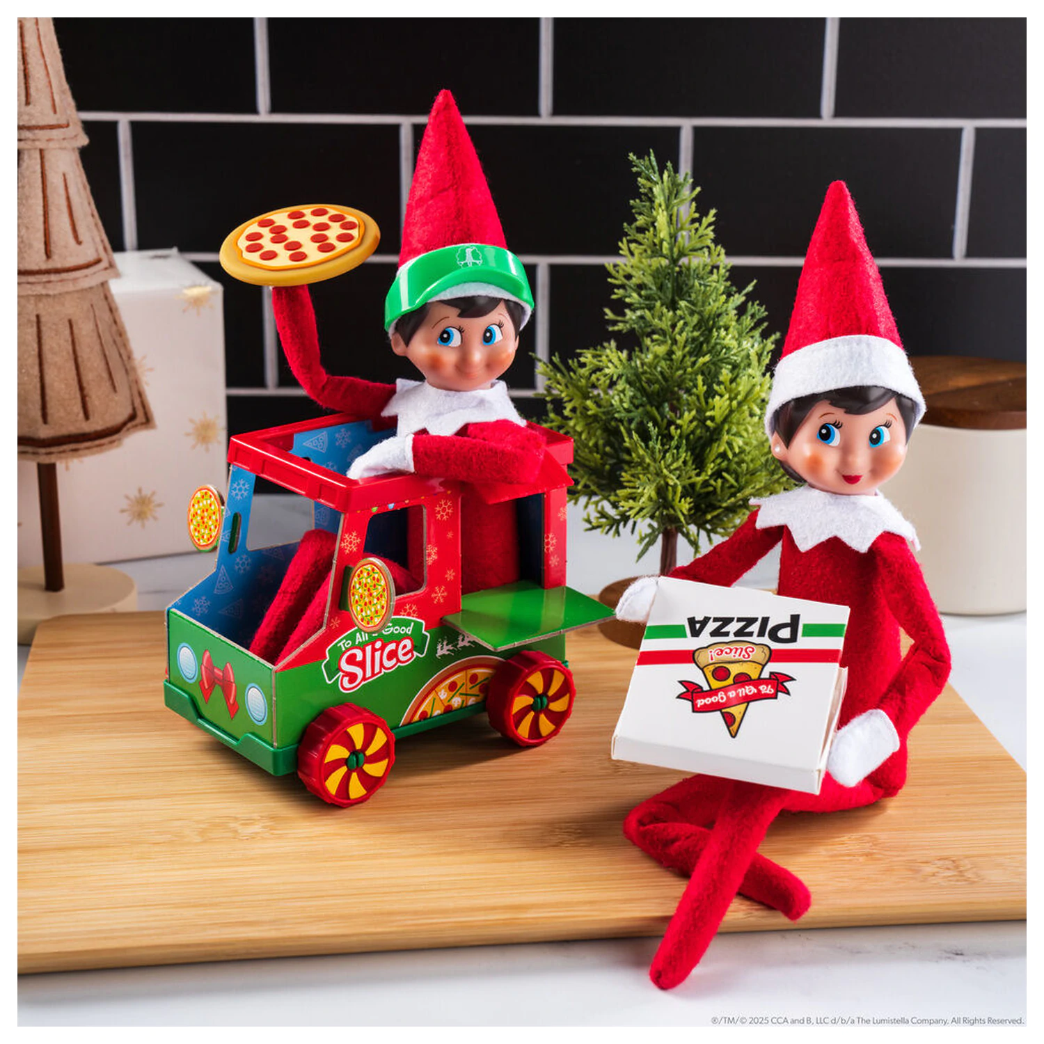 The Elf On the Shelf příslušenství pro rozvoz pizzy fotografii produktu